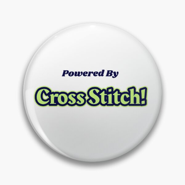 Item preview, Powered By Cross Stitch designed and sold by cooldesignsalot.