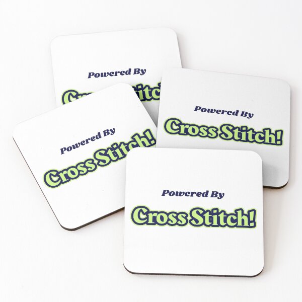 Item preview, Powered By Cross Stitch designed and sold by cooldesignsalot.