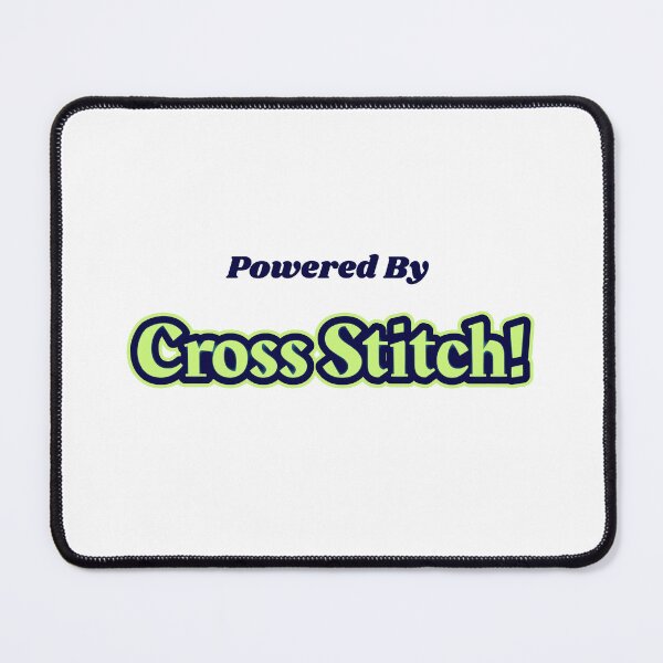 Item preview, Powered By Cross Stitch designed and sold by cooldesignsalot.