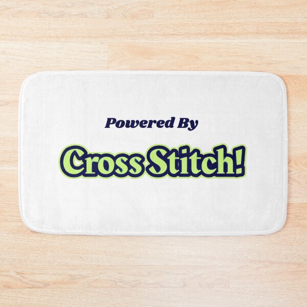 Item preview, Powered By Cross Stitch designed and sold by cooldesignsalot.