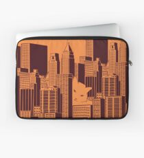 Cat in the Big City Laptop Sleeve