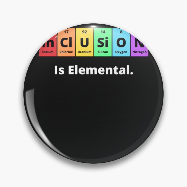 Item preview, Inclusion is elemental, indium chlorine uranium silicon oxygen nitrogen is elemental essent designed and sold by TrudyReyff.