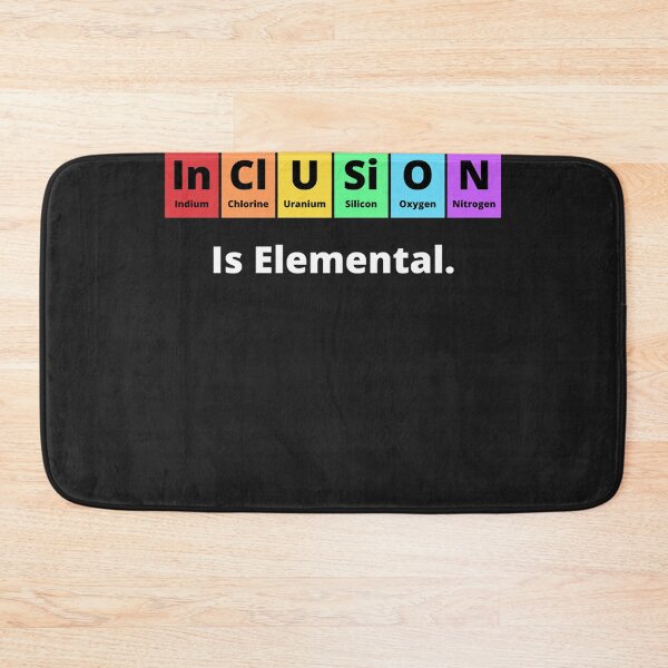 Item preview, Inclusion is elemental, indium chlorine uranium silicon oxygen nitrogen is elemental essent designed and sold by TrudyReyff.