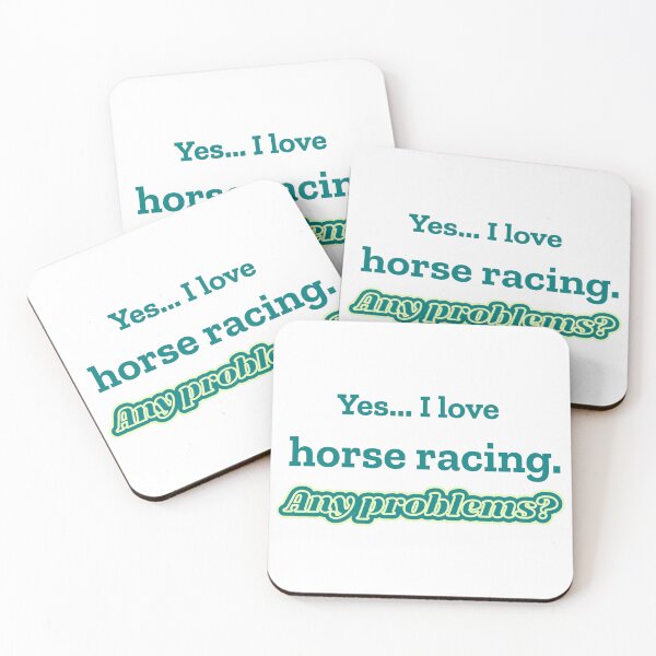 Item preview, I love Horse Racing designed and sold by cooldesignsalot.