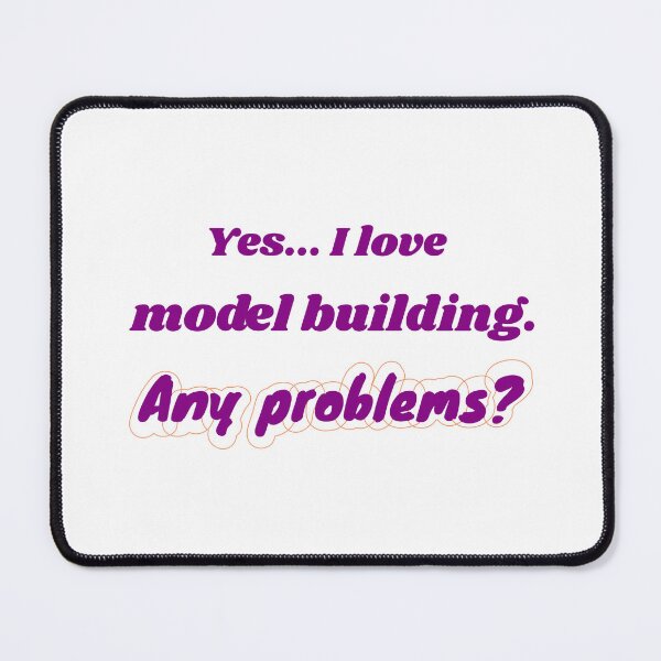 Item preview, I love Model Building designed and sold by cooldesignsalot.
