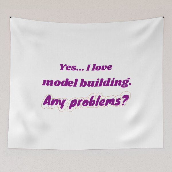 Item preview, I love Model Building designed and sold by cooldesignsalot.