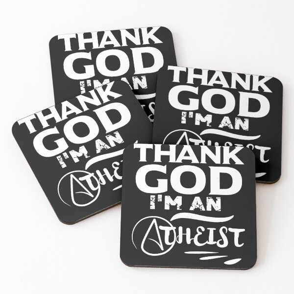 Item preview, Thank God I'm An Atheist designed and sold by TheFoolsGallery.