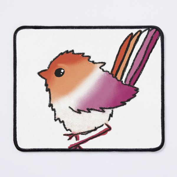 Item preview, Lesbian Pride Bird designed and sold by JessDaniArt.