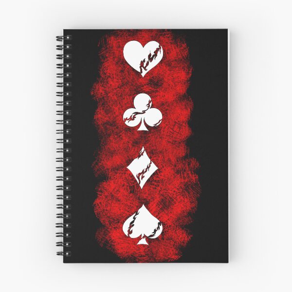 Aperçu de l'œuvre L'amour des cartes, rouges et blanches créée et vendue par BuildbySp.