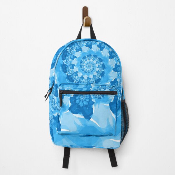 Item preview, Endless Ocean Blue Spiral Wave designed and sold by Kelly Dietrich Mandala & Fractal Art.