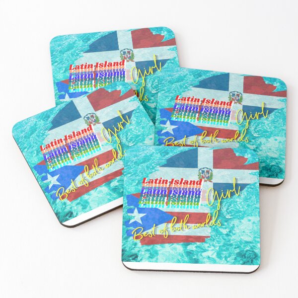 Item preview, Latin island girl beach water Dominican republic and Puerto rico designed and sold by LatinLove22.