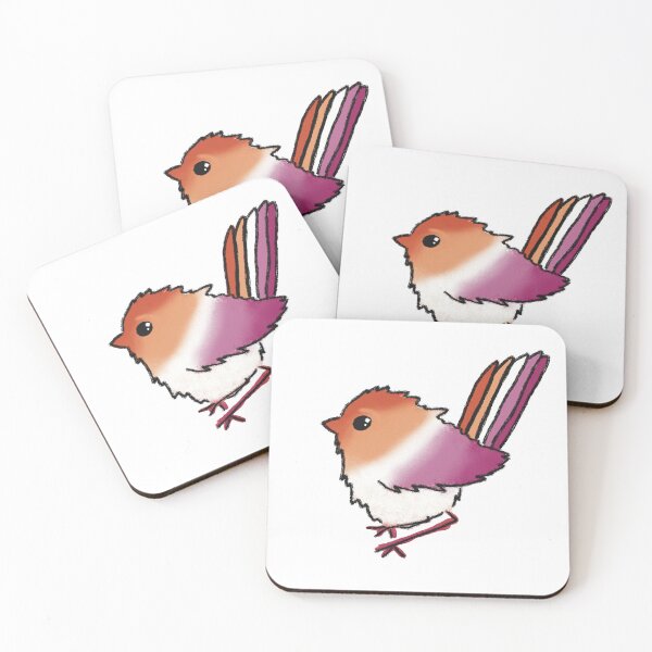 Item preview, Lesbian Pride Bird designed and sold by JessDaniArt.