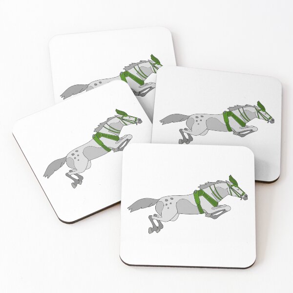 Item preview, Roman Chariot Horse: Green designed and sold by CrownStallion.