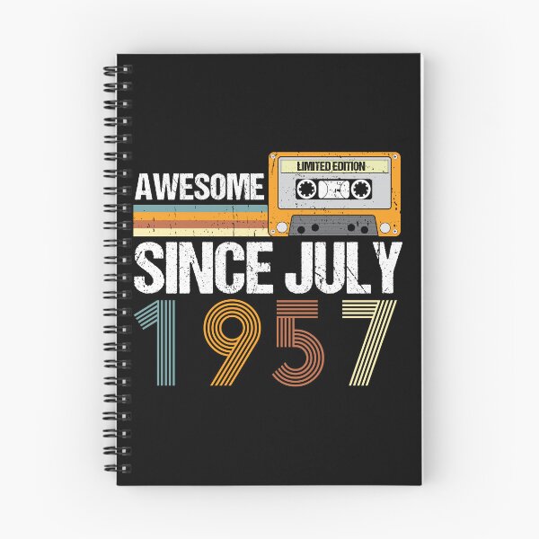Item preview, Awesome Since July 1957 | 65th Birthday | Vintage July 1957 designed and sold by AMINE  ★★★★★.
