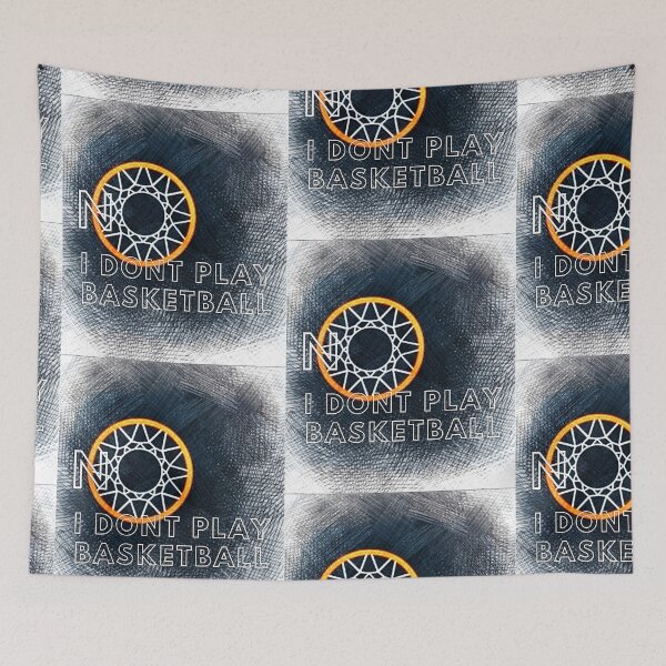 Item preview, No I Don't Play Basketball  designed and sold by IvaRenee.