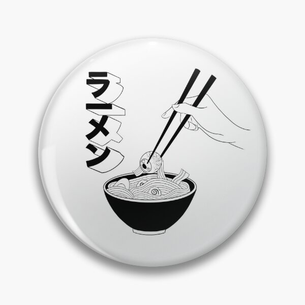 Item preview, Japanese ramen bowl with eye, Minimalist Logo designed and sold by orpheegirin.
