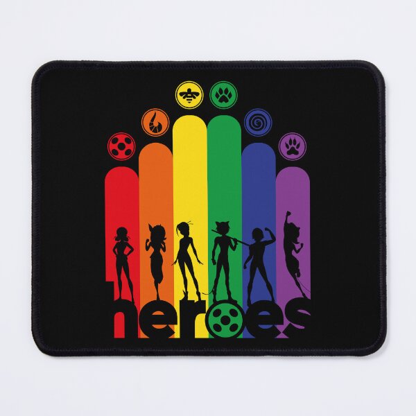 Item preview, Miraculous Ladybug - Rainbow Collection - All heroez icons designed and sold by MiraculousStore.