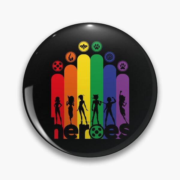 Item preview, Miraculous Ladybug - Rainbow Collection - All heroez icons designed and sold by MiraculousStore.