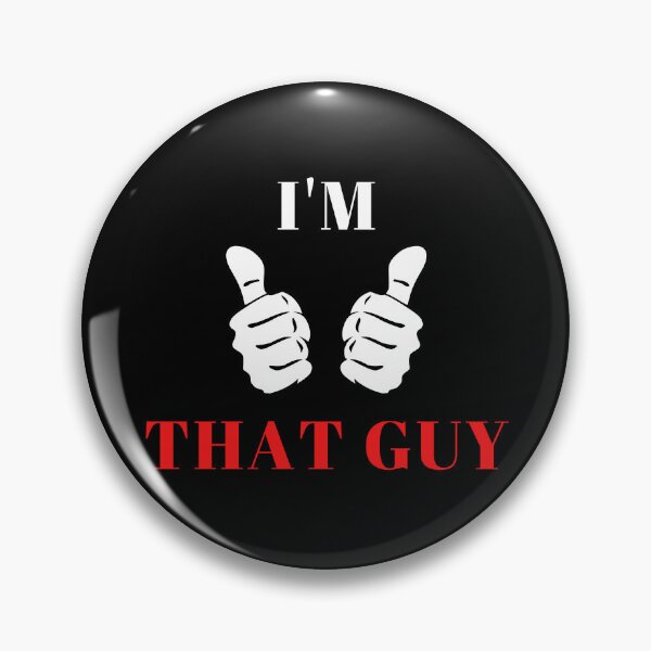 Item preview, I'm That Guy Design in Red and White designed and sold by SheaLN.