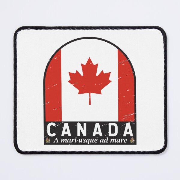 Item preview, Canada Flag Emblem Distressed Vintage designed and sold by KrisSidDesigns.