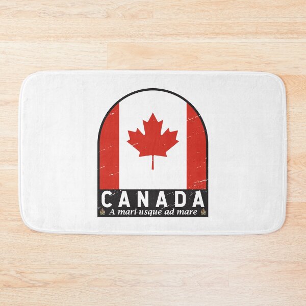 Item preview, Canada Flag Emblem Distressed Vintage designed and sold by KrisSidDesigns.