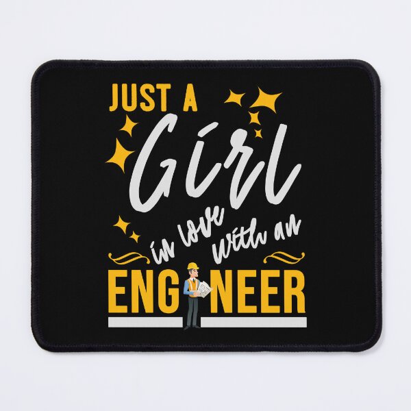 Item preview, Girl Loves Engineer designed and sold by titanosdesign.