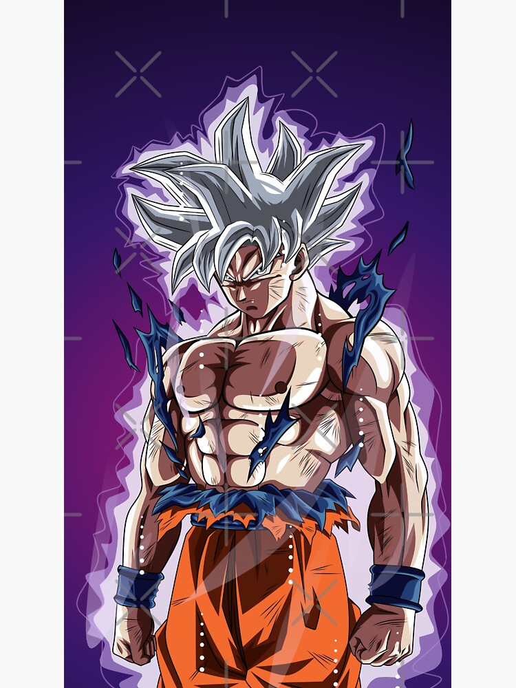 Son Goku Super Saiyan Sticker For Sale By Productanime Redbubble