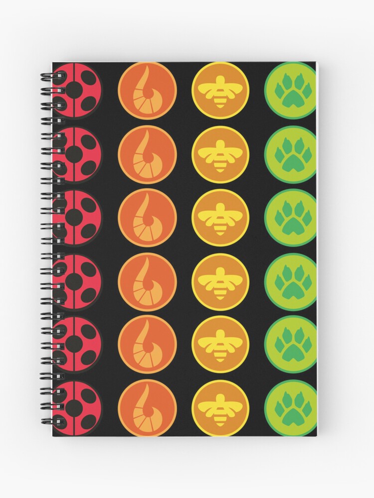 Cuaderno de espiral «Miraculous Ladybug - Rainbow Collection - Miraculous  Heroez» de MiraculousStore | Redbubble