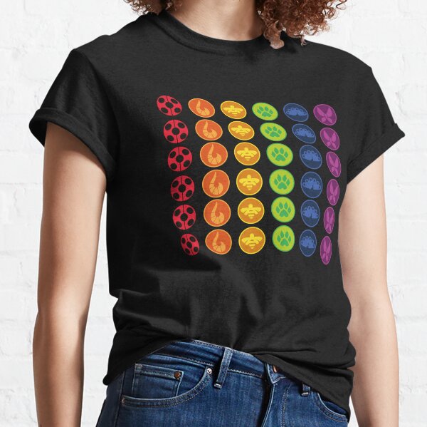 Miraculous Ladybug - Rainbow Collection - Miraculous Heroez T-shirt classique