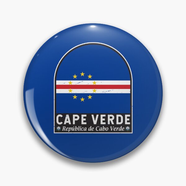 Item preview, Cape Verde Flag Emblem Distressed Vintage designed and sold by KrisSidDesigns.