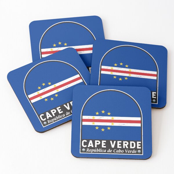 Item preview, Cape Verde Flag Emblem Distressed Vintage designed and sold by KrisSidDesigns.