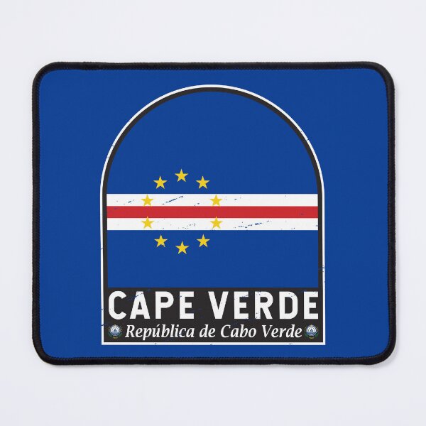 Item preview, Cape Verde Flag Emblem Distressed Vintage designed and sold by KrisSidDesigns.