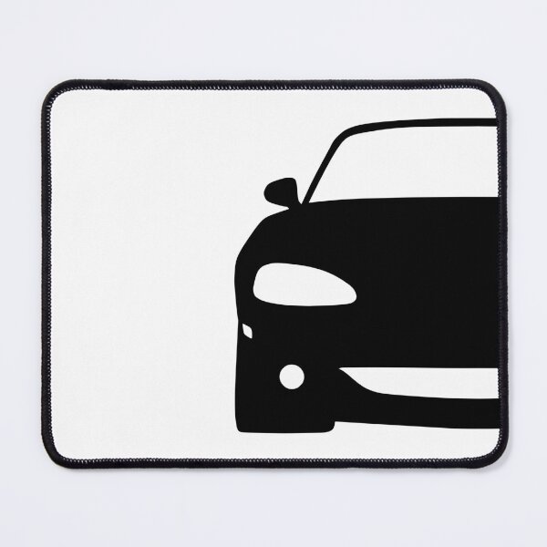 Item preview, Mazda Miata MX-5 NB front black silhouette designed and sold by EdimDesign.