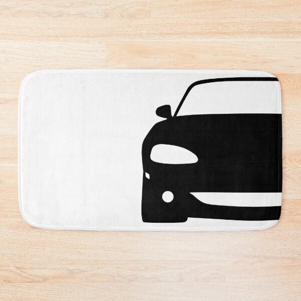 Item preview, Mazda Miata MX-5 NB front black silhouette designed and sold by EdimDesign.