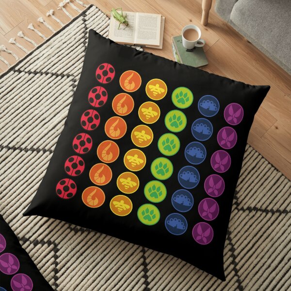 Miraculous Ladybug - Rainbow Collection - Miraculous Heroez Bodenkissen
