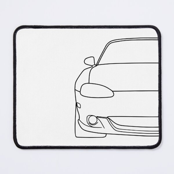 Item preview, Mazda Miata MX-5 NB front black lines designed and sold by EdimDesign.