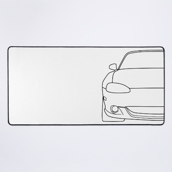 Item preview, Mazda Miata MX-5 NB front black lines designed and sold by EdimDesign.