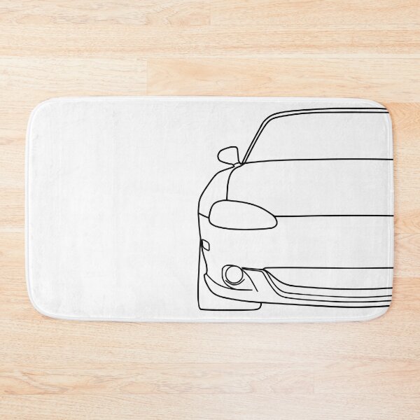 Item preview, Mazda Miata MX-5 NB front black lines designed and sold by EdimDesign.