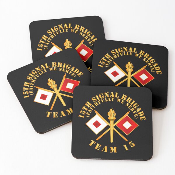 Artikelvorschau, Armee - 15. Signalbrigade - Signalzweig - Team 15 x 300 entworfen und verkauft von Military Insignia Products.