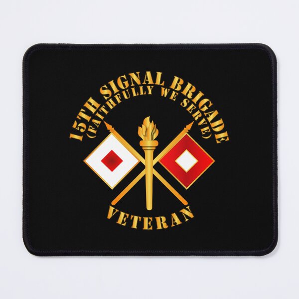 Item preview, Army - 15th Signal Brigade - Signal Branch - Veteran X 300 designed and sold by Military Insignia Products.