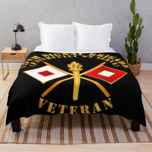 Item preview, Army - 15th Signal Brigade - Signal Branch - Veteran X 300 designed and sold by Military Insignia Products.