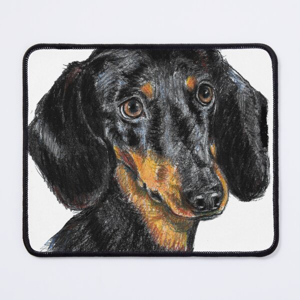 Item preview, Dachshund illustration designed and sold by dizzycatbiz.