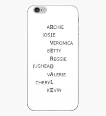 Riverdale acrostic 3 iPhone Case