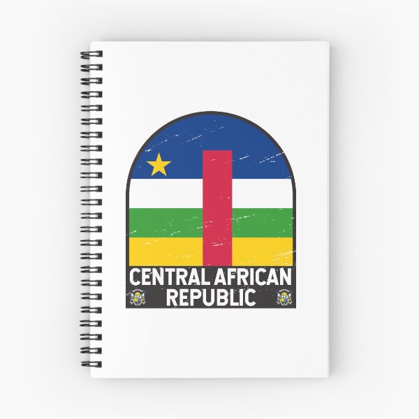 Item preview, Central African Republic Flag Emblem Distressed Vintage designed and sold by KrisSidDesigns.