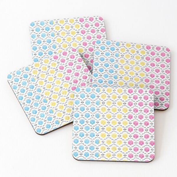 Item preview, Pansexual flag in damask designed and sold by Peculiaris.