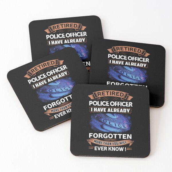 Item preview, Retired American Police Officer forgotten more than you will ever know designed and sold by triclownmerch.