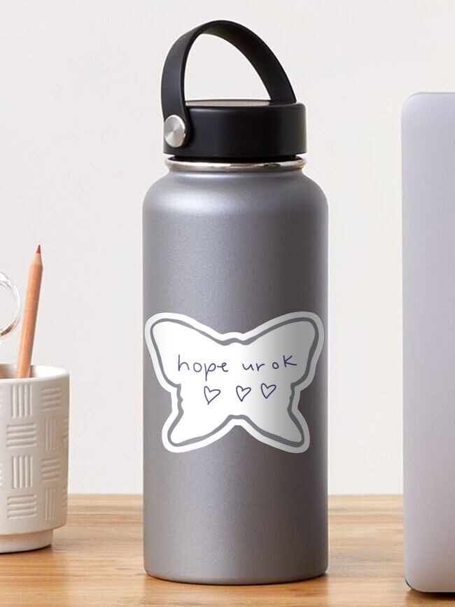 Little Letters Confetti Water Bottle