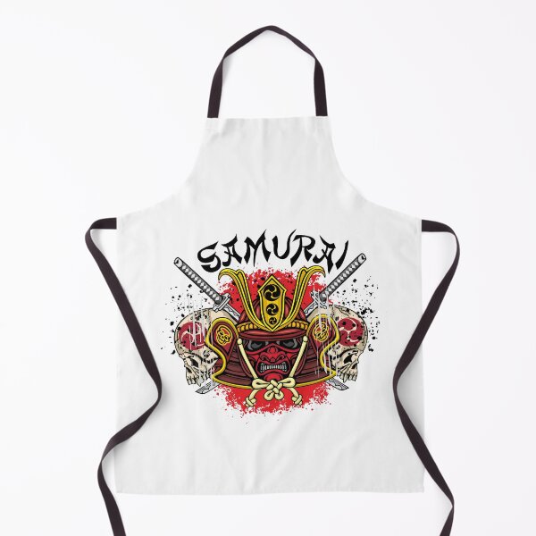 Item preview, samurai skull designed and sold by amid999.