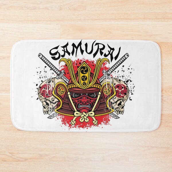 Item preview, samurai skull  designed and sold by amid999.