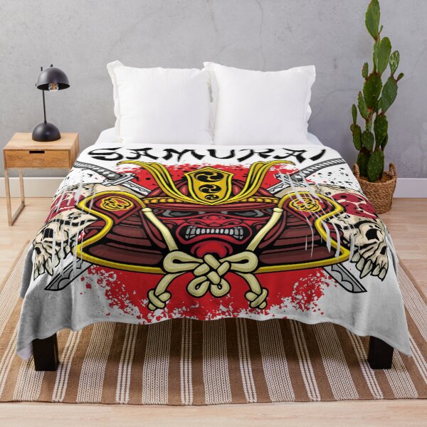 Item preview, samurai skull  designed and sold by amid999.